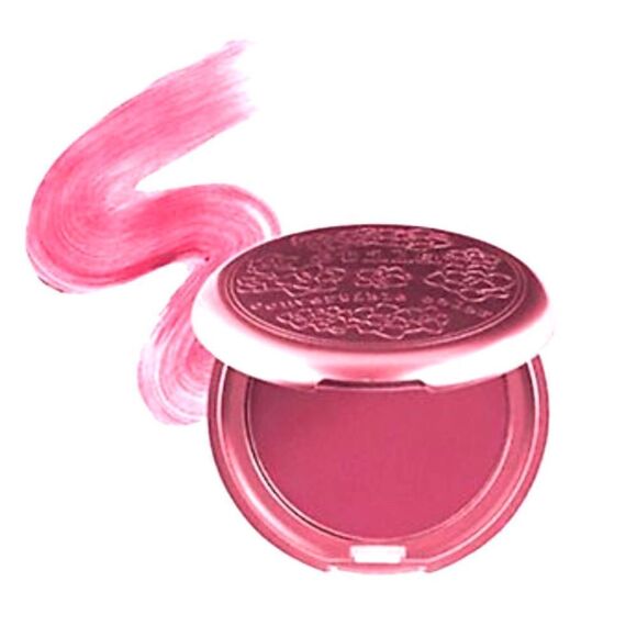 STILA Convertible lip & cheek cream in fuchsia. Barbie Baby pink blush color - Picture 5 of 6
